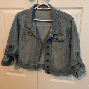 Light Blue Denim Jacket Size XL